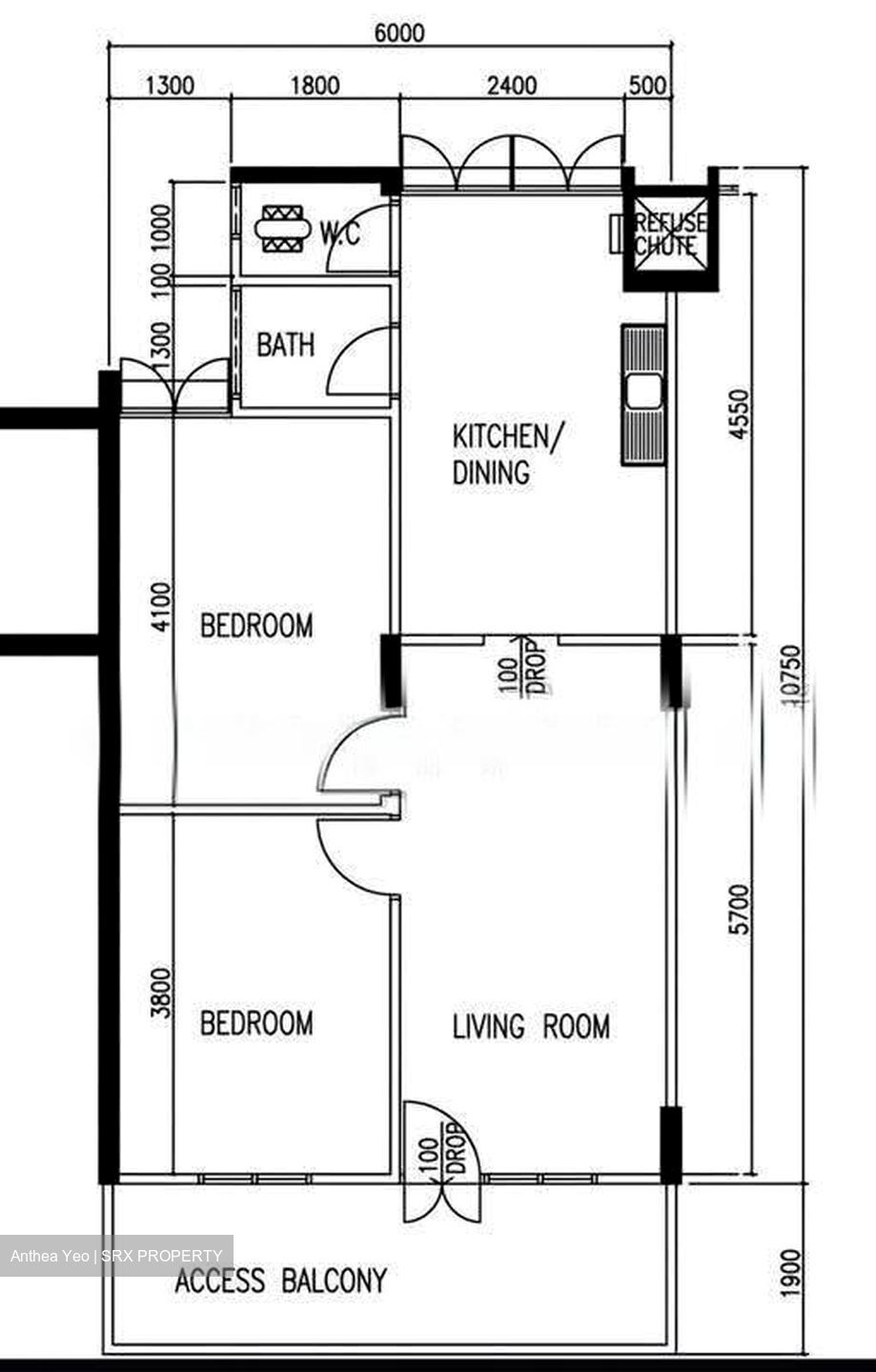 Blk 801 French Road (Kallang/Whampoa), HDB 3 Rooms #609098301